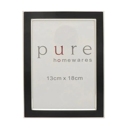 Enamel Frame Black 18X13
