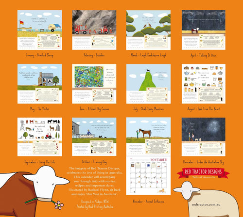 'Our Year In Australia' 2025 Calendar
