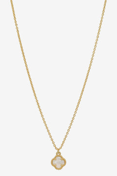 Reign Mother of Pearl Necklace - Gold