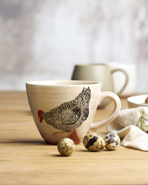 Mabel Chicken Oversized Mug