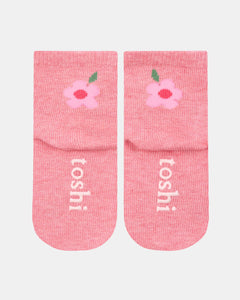 Organic Baby Socks - Rosie Posie