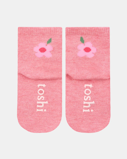 Organic Baby Socks - Rosie Posie