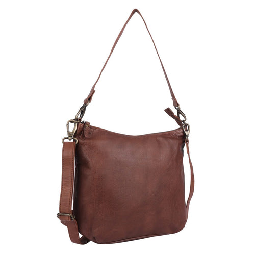 Chicago Shoulder/Crossbody Bag- Brown