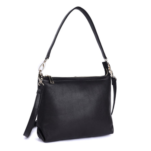 Freesia Crossbody Bag - Black
