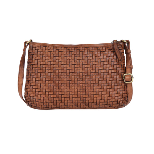 Woven Crossbody Bag - Bendigo Oak