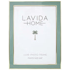 Sage / Gold Frame - 6x8