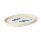 Sardine Dark Blue Glazed Plate
