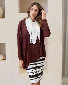 Sassoon Cashmere&Bamboo Scarf - Cream