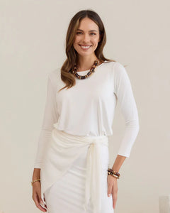 Sassoon Cashmere&Bamboo Scarf - Cream