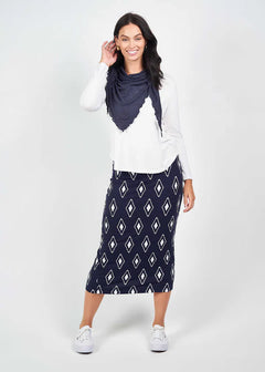 Sassoon Scarf Bamboo&Cashmere - Navy