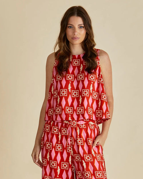 Copacabana Shell Top