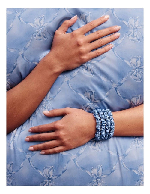 Slip Skinny Scrunchies - Cornflower Blue