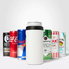 Slim Can Cooler - Stainless Steel