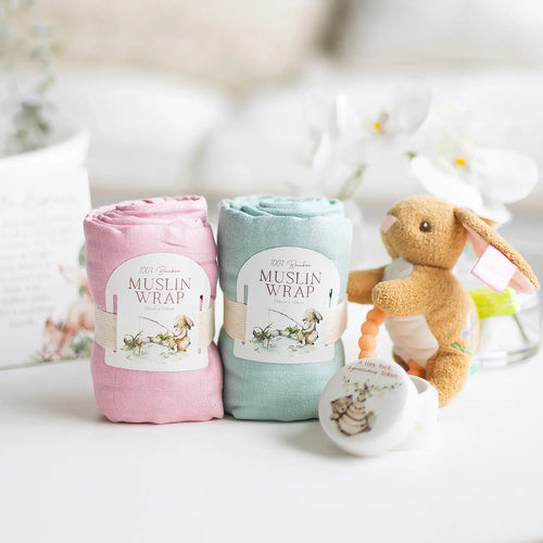 Tiny Wonders Muslin Wrap - Pink