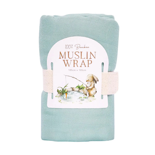 Tiny Wonders Muslin Wrap - Sage
