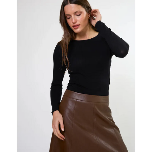 Monroe Skirt - Cocoa