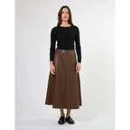 Monroe Skirt - Cocoa