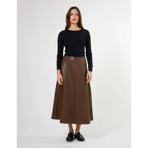 Monroe Skirt - Cocoa