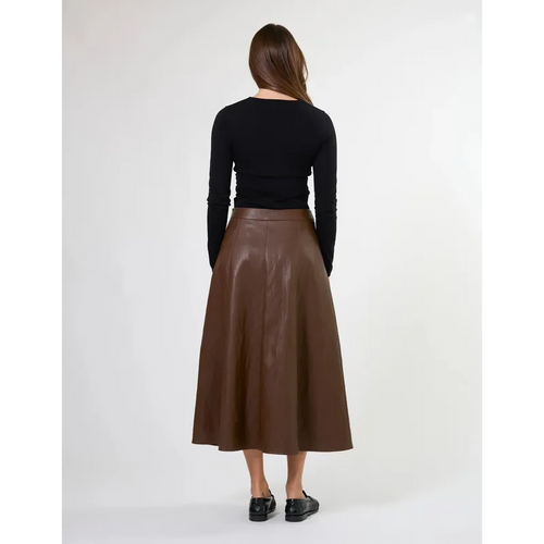 Monroe Skirt - Cocoa