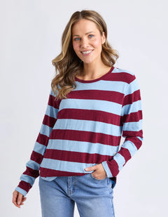Spritz Stripe L/S Tee