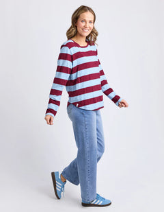 Spritz Stripe L/S Tee