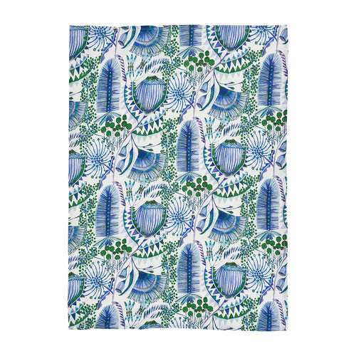 Linen Tea Towel - Bush Botanical