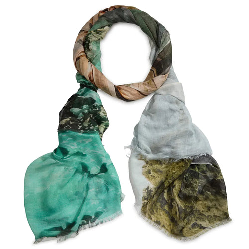 Hidden Villa Coastline Scarf