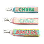Beaded Dolce Vita Keyrings