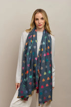 Denim Romance Scarf