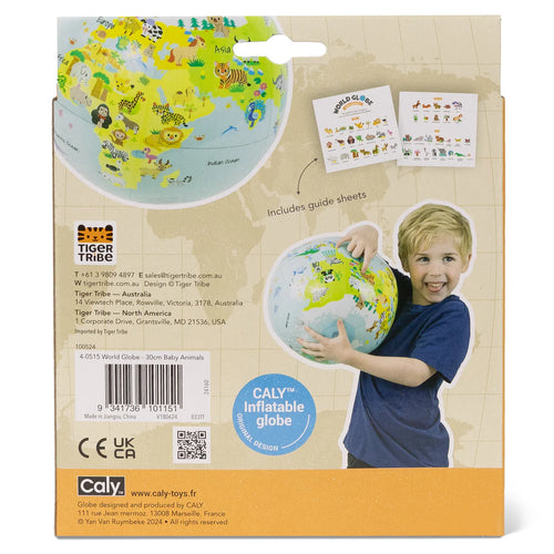 World Globe - Baby Animals