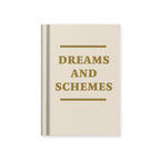 Hardcover Tiny Notebook - Dreams and Schemes