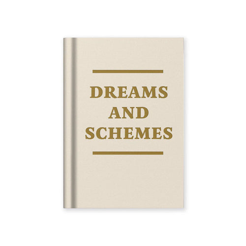 Hardcover Tiny Notebook - Dreams and Schemes