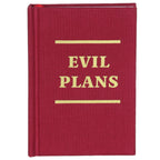 Hard Cover Tiny Notebook - Evil Plans