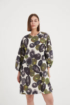 Tuck Cuff Oversized Dress