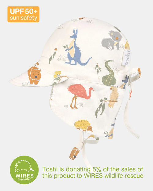 Flap Cap Bambini - Outback