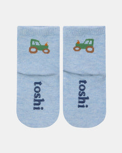 Organic Socks - Tiny Tractors
