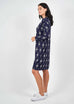 Turner Dress - Navy Diamond