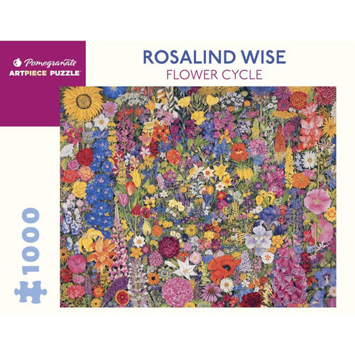 1000 Piece Puzzle - Flower Cycle