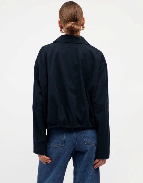 Daily Bomber Jacket -Navy