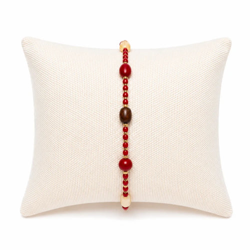 Harriet Bracelet - Red/Gold