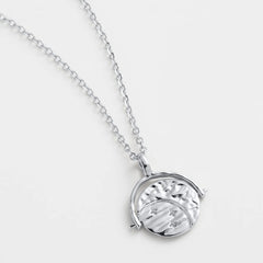 Luna Pendant Necklace - Silver