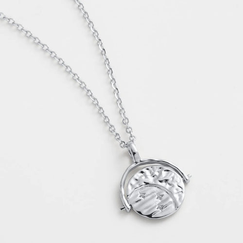 Luna Pendant Necklace - Silver