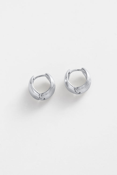 Gia Hoop - Silver