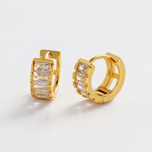 Kira Huggie - Gold / Clear