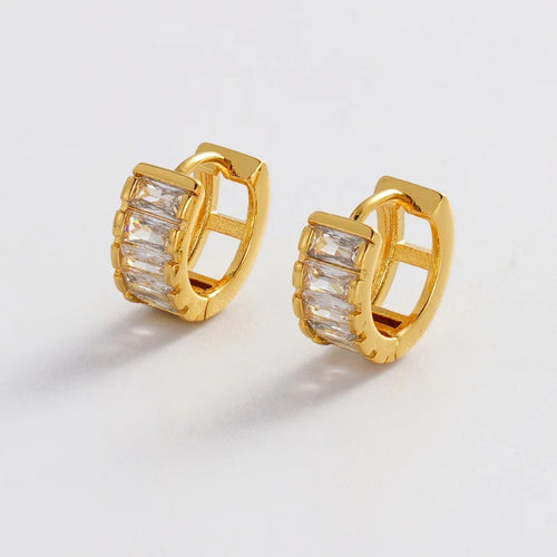 Kira Huggie - Gold / Clear