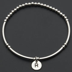 Alphabet Bracelet - Silver