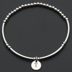 Alphabet Bracelet - Silver