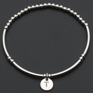 Alphabet Bracelet - Silver