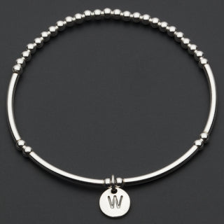 Alphabet Bracelet - Silver