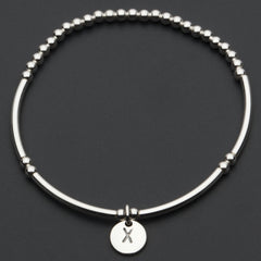Alphabet Bracelet - Silver